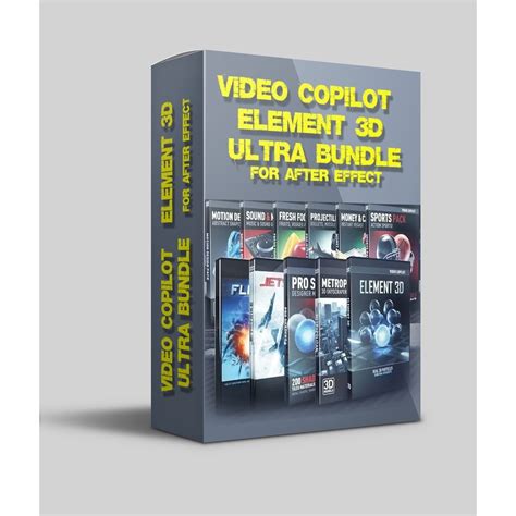 Jual Video Copilot Element 3D Ultra Bundle For After Effect Shopee