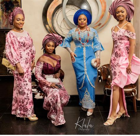 Head Turning Aso Ebi Styles For Owambe Parties Stylish Naija