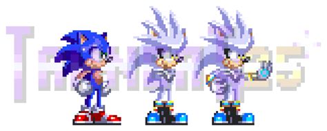 Sonic 3 Styled Silver The Hedgehog By Tannertw25 On Deviantart