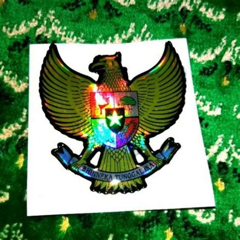 Jual Stiker Garuda Pancasila Sticker Timbul Resin Reflektif Shopee