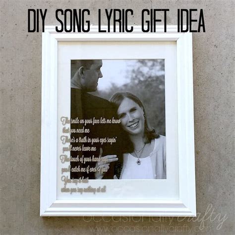 Song Lyrics Diy Wedding T