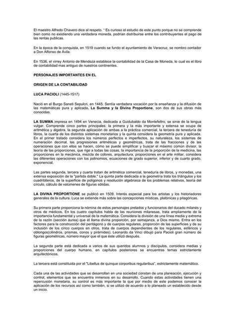 Origen De La Contabilidad PDF