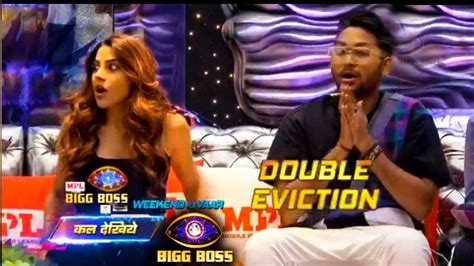 Bigg Boss Monday Episode Promo Shocking Double Eviction Nishant