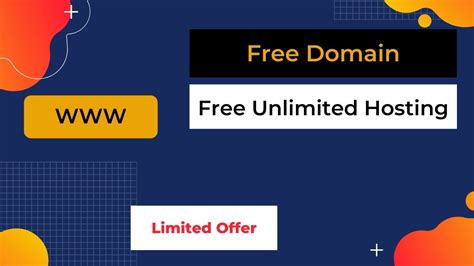 Free Domain Free Hosting Unlimited Free Domain With Unlimited