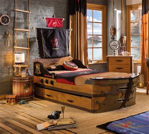 Pirate Ship Bed Möbelideen Piratenschiff Bett Schlafzimmer Design