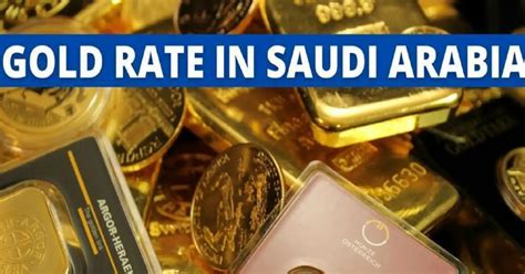 Gold Rate In Saudi Arabia Today August