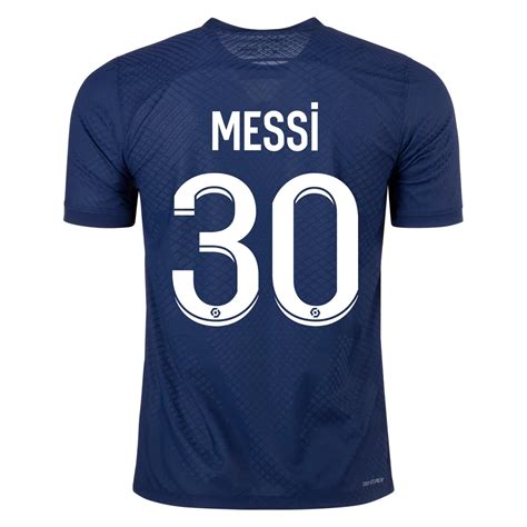 Lionel Messi PSG Home Soccer Jersey 22-23 Player Version – Store ...