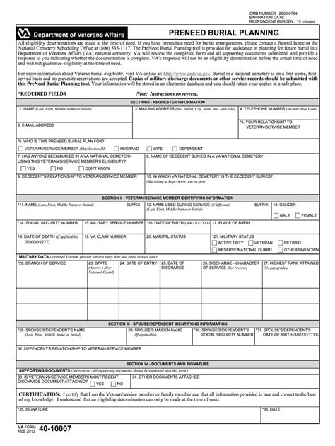 2013 Form VA 40 10007 Fill Online Printable Fillable Blank PdfFiller