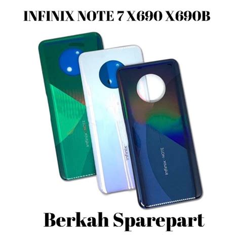 Jual BACKDOOR BACK CASING INFINIX NOTE 7 X690 X690B Shopee Indonesia