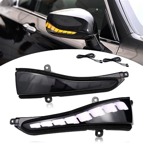 Pgone Dynamic Sequential Blink Led Side Mirror Turn Signal Light Strip Assembly