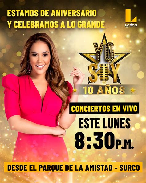 Latina Pe On Twitter Estamos De Aniversario Y Lo Celebramos A Lo