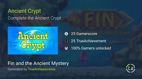 Ancient Crypt Achievement In Fin And The Ancient Mystery