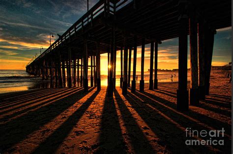 Ventura Pier at Sunset Photograph by Norma Warden | Fine Art America