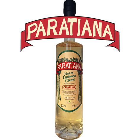 Licor De Cachaça Paratiana 500ml Paraty Rj Santo Pedaço