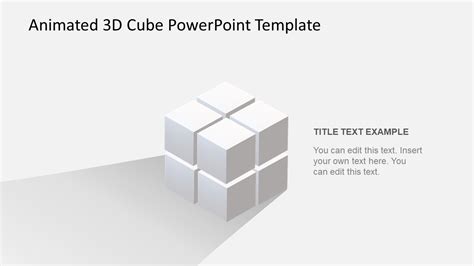 Animated 3d Cube Powerpoint Template Slidemodel