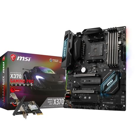 MSI X370 GAMING PRO CARBON AC AMD X370 So AM4 Dual Channel DDR4 ATX