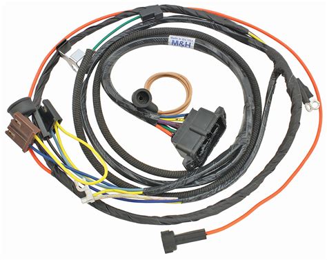 M H Wiring Harness Engine 1967 Chevelle El Camino V8 Warning