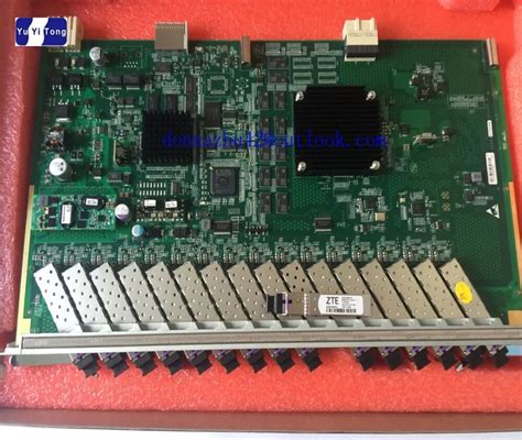 Original 16 Gpon Pon Card Zte C300 Gtgh Gtghk Olt C320 With 16 Sfp C