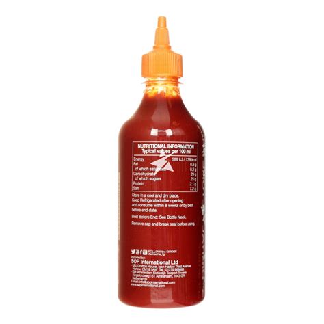 Flying Goose Sriracha Yuzu Chilli Sauce 455ml Starry Kent