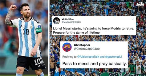 A Step Closer To Immortality Argentina Fans Predict Lionel Messi To Have The Game Of His