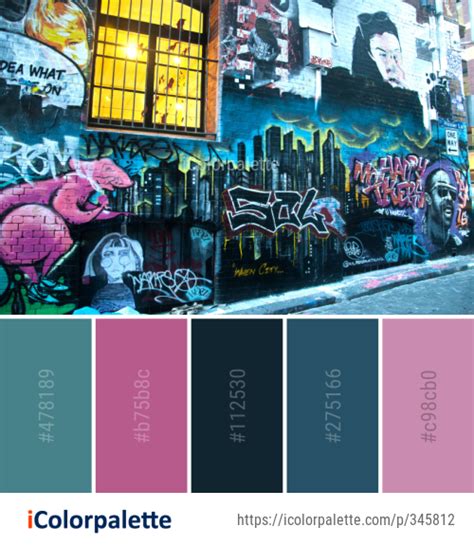 45 Street Art Color Palette Ideas In 2024 Icolorpalette