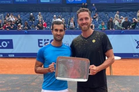 Yuki Bhambri Albano Olivetti Clinch Mens Doubles Title At ATP Swiss