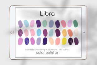 Libra Color Palette Graphic by thedigitaldoodle · Creative Fabrica