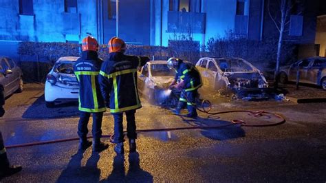 Quatre Voitures Incendiées Durant La Nuit Au Chemin Vert à Boulogne