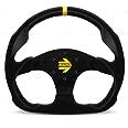 Amazon Momo Motorsport Mod Racing Steering Wheel Black Suede