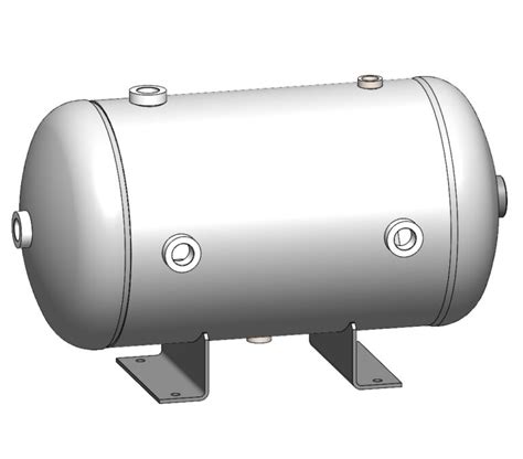 Gallon Psi Horizontal Air Tank With Feet By Morganton Warthog