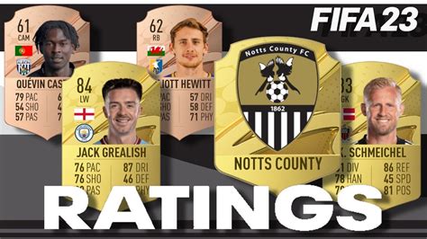 Fifa Notts County Fut Ratings All Former And Current Magpies