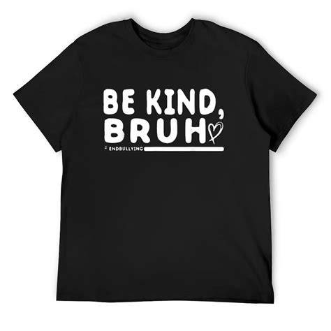 Mens Unity Day 2024 Orange Be Kind Bruh Anti Bullying Kindness T Shirt