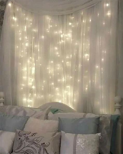 Window Curtain Lights Curtain Lights Tapestry Girls Trendy Bedroom