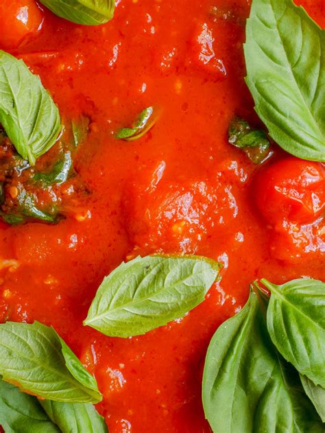 Tomato And Basil Sauce Daen S Kitchen