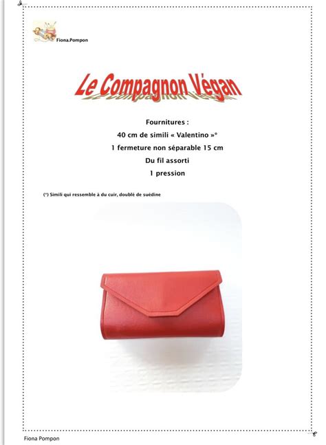 Le Compagnon V Gan De Fiona Tutoriel Couture Les Tutos Couture De