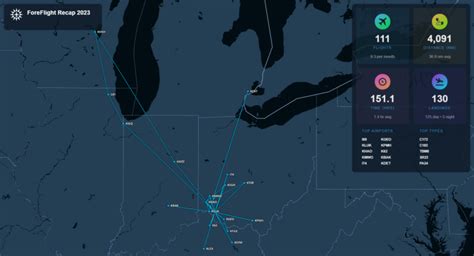 View an interactive map of your 2023 flying in ForeFlight - Welcome ...