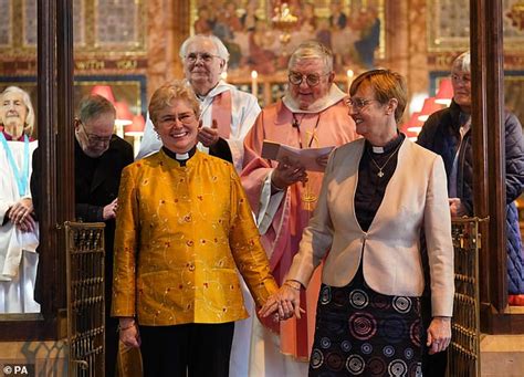 Lesbian Priest Couple Are Among First Gay Blessings Conducted By Church Of England During Sunday