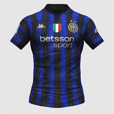 Inter Milan X Kappa Home Kit Concept FIFA Kit Creator Showcase