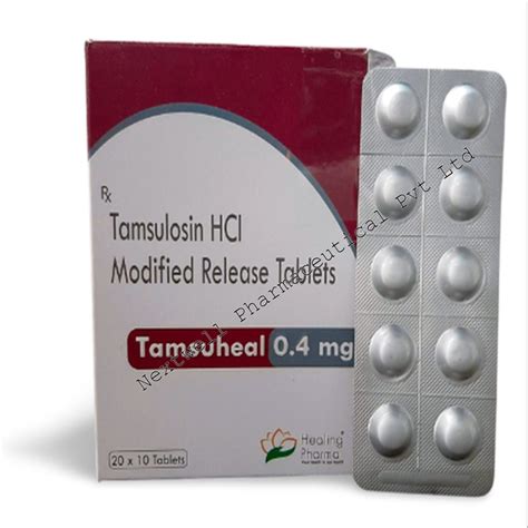 Tamsulosin 0 4 Mg Tablet At Rs 100 Box Pharmaceutical Tablets In Surat Id 25347270591