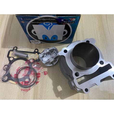 Cylinder Block Set Mm Semi Dome Piston Steelbore With Valve Pocket