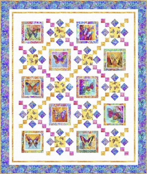 Kaleidoscope Wings Quilt Pattern Pine Tree Country Quilts