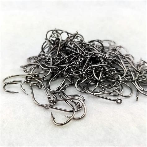 120pcs High Carbon Steel Fish Hook Efficiency Barbed 3 12 Fishhooks