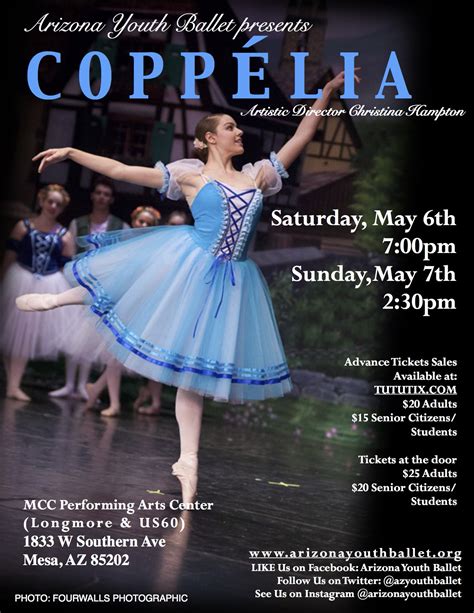 Coppelia in Spring 2017!! | Arizona Youth Ballet