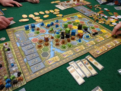 Terra Mystica Cards And Cubes