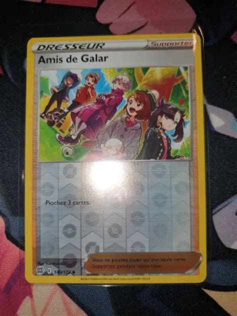 Carte Pok Mon Amis De Galar Reverse Stars Tincelantes Eb