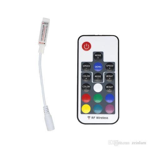 Dimmer Rf Controle Remoto Para Fita Led Rgb Top Novo Shopee