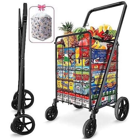 Folding Shopping Carts For Groceries Lb Grocery Cart With