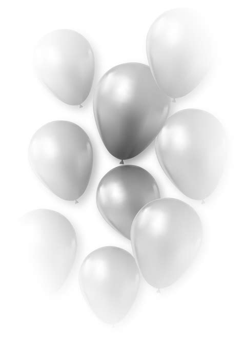 Globos Negros Transparentes Png