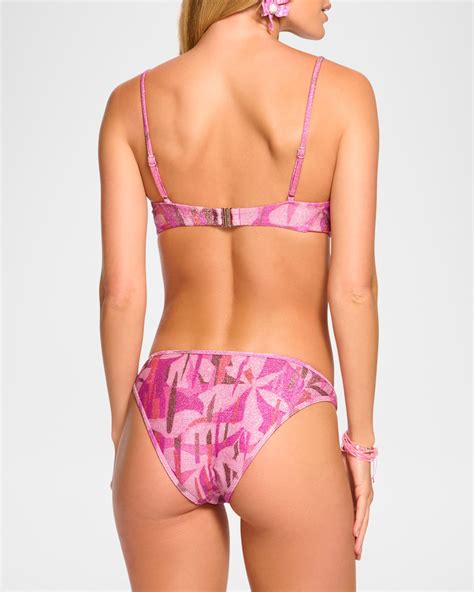 Ramy Brook Sparkle Isla Bikini Bottoms Neiman Marcus