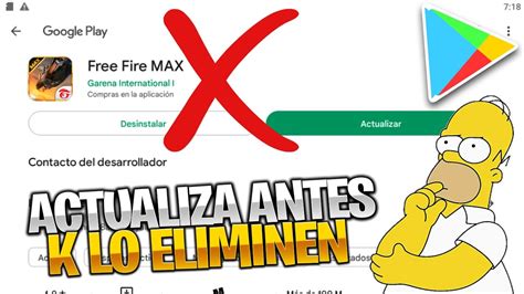 Solucion Como Actualizar Free Fire Max Antes De Ser Eliminado De La